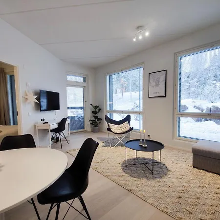 Apartment Peaceful Nordic For 5 / Near And Airport *